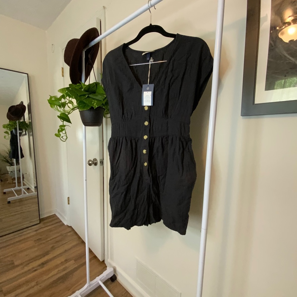 ADORABLE Charcoal Romper